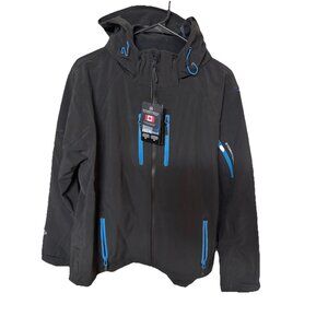NWT Stormtech Men's Expedition Waterproof Jacket With Hood Made In Canada
